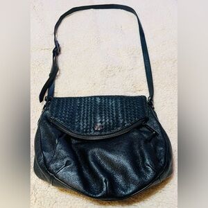 Black Leather Handbag